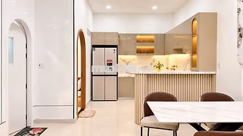 Nhà đẹp 3 tầng Nơ Trang Long Bình Thạnh 64m², nội thất mới