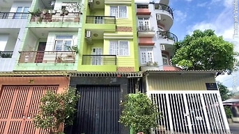 Nhà 4 tầng mua ở đáng mua khu đô thị APAK. Diện tích sử dụng lên đến 1