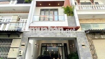 NHÀ MỚI CHO THUÊ  - 4B Hoàng Việt, P.4, TB- DT4.5x18, 4 tầng 