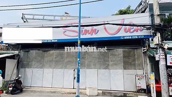 CHO THUÊ MBKD MẶT TIỀN ĐƯỜNG KÊNH TÂN HOÁ 11,5X17M CẤP 4 TRỐNG SUỐT