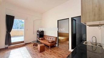 🔥 CHO THUÊ CĂN HỘ 1PN SÂN VƯỜN SIÊU RỘNG 60M² – CÓ THANG MÁY NGAY HOÀN