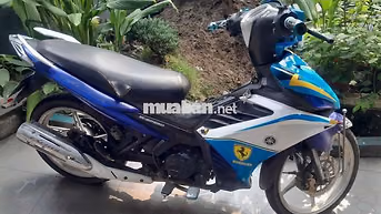 Yamaha Exciter 135 Côn tay Xanh trắng.giá 6tr200k