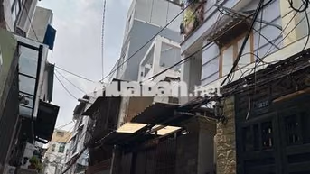 Bán gấp nhà:4x8,1lầu mặt tiển hẻm 158,Hoà Hưng,P13,Q10(củ),HCM