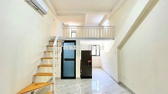 Gác lửng full tiện nghi - Bùi Đình Túy, gần Học viện Cán bộ Bình Thạnh