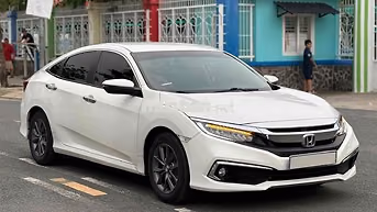 Honda Civic Gen 10 Bản G 2021 Trắng 9 vạn km