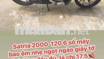 Suzuki Satria 2000 Vàng đen 6 số máy móc ngon