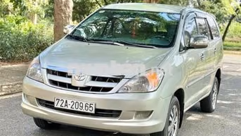 Toyota Innova 2008 Vàng cát Số sàn 150.000 km