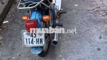 Honda Super Cub 50 Xanh trắng