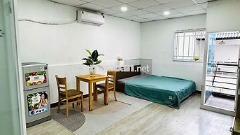 TRỐNG SẴN STUDIO BAN CÔNG ĐẦY ĐỦ NỘI THẤT NGAY CHỢ TÂN HƯƠNG