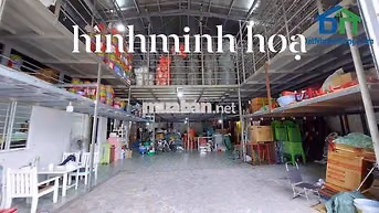 Cho thuê Kho MT Đường 7m5 Sau Bến Xe  - Dt đất : 400m2 ngang 16m  - Sẵ