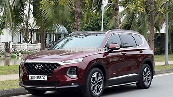 Hyundai SantaFe Premium 2.2L HTRAC 2019 Đỏ