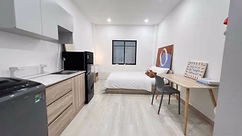 Studio Tone Sáng Decor Cực Xinh Có Máy Giặt Riêng - Lý Thường Kiệt Q10