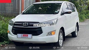 Toyota Innova E 2020 Trắng Số sàn 127.000 km