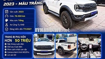 Ford Raptor 2023 Trắng 76.000 km