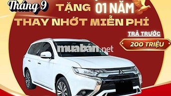 Mitsubishi Outlander 2.0L CVT 2022 Trắng 7 chỗ