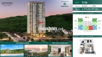 ĐỘC QUYỀN CĂN 2PN TRỰC DIỆN BIỂN, DỰ ÁN HIYORI CHỈ 4,7 TỶ SỞ HỮU