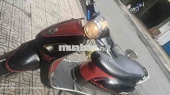 Xe tay ga SYM Nữ Đen, Đỏ