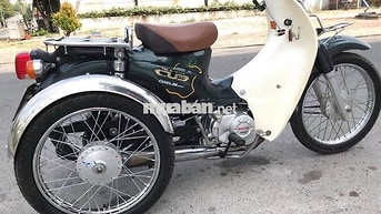 Xe 3 bánh Daelim Super Cub Xanh, Trắng Mới 100%