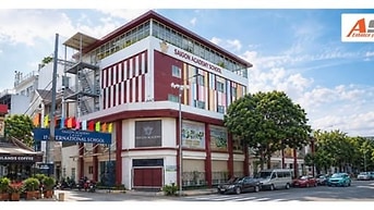 Cho thuê tòa nhà Góc 2MT: 3 hoàng việt, tân bình,dt 40x20m, 5 lầu,PCCC