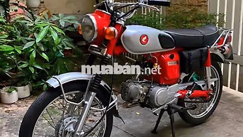 Honda SS50 CL68 Đỏ Bạc Nhật Bản