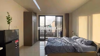 Phòng 35m2 _Studio ban công cửa sổ_ Nhà mới _482/50 Nơ Trang Long