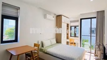 STUDIO APARTMENT –  BALCONY&MANY WINDOWS - CITY CENTER&MYKHE BEACH