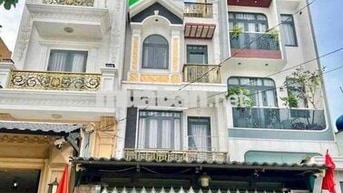 nhà 4 tầng hẻm xe tải thông phù hợp ở gia đình kd online, mở vp cty