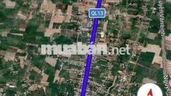 Vườn bưởi mt đg nhựa ngay ngã tư Chơn Thành: SHR-dt 3296m2 giá 650tr