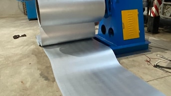 Công dụng của máy xả cuộn tự động trong sản xuất ống đúc