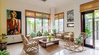 Cho thuê nhà biệt thự 3 tầng đường Lý Văn Tố, Sơn Trà full nôi thất