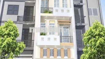 Cho thuê nhà hẻm xa hơi Sư Vạn Hạnh, P13, Quận 10. Nhà 4 tầng .