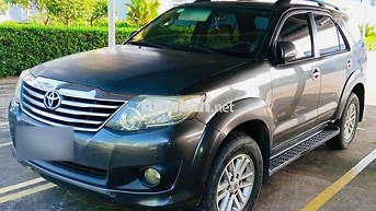 Toyota Fortuner 2014 Xám 7 chỗ Tự động