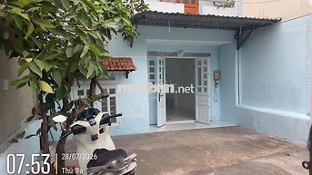 Nhà cho thuê giá 7tr5 NGUYÊN CĂN/ MẶT TIỀN HẺM XE HƠI/ SÂN TRC 36met