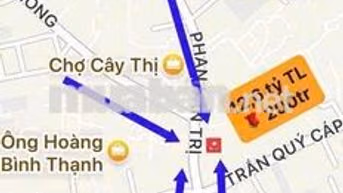 vị trí thuận tiện - chủ bán gấp mặt tiền Phan Văn Tri, Bỉnh Thạnh