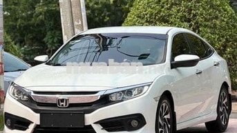 Honda Civic 2018 E 1.8 Bản Full Option Trắng