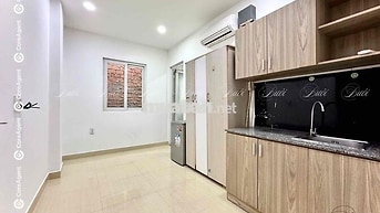 STUDIO CỬA SỔ TRỜI FULL NỘI THẤT NGAY HOÀ BÌNH- ĐẦM SEN -VHU 5P ĐI XE