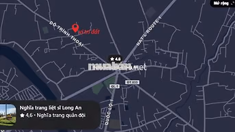 Bán lô đất 100m² – Thổ cư –  3 mặt thoáng (10p từ TT. Tân An- Long An)