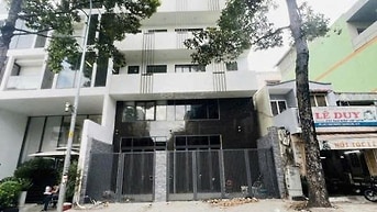 cho thuê tòanhà Mặt Tiền trần bình trọng Q5 10x24m trệt 6lầu sânthượng