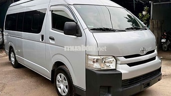 Toyota Hiace 2017 16 chỗ, máy xăng, cty XHĐ