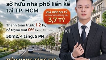 🔥 CHỈ 3,7 TỶ – NHÀ PHỐ 4 TẦNG, 5PN TẠI VINHOMES SAIGON PARK HÓC MÔN