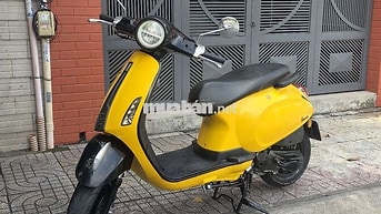 Tay Ga 50cc.Detech Bossym 2022 Vàng.BiểnTP