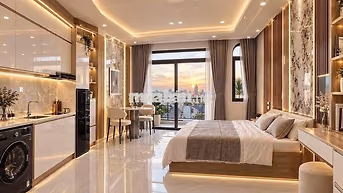 ✨✨✨Khai trương dự án mới STUDIO FULL Nội Thất Ban Công🥰Phan Huy Ích