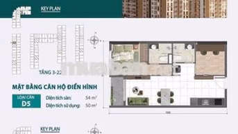 Căn hộ 2PN phù hợp với anh chị KH đang tìm 1 mái ấm riêng đủ tiện ich