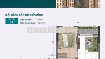 Sơ đồ 9 loại căn 2PN Dự án Bcons, hỗ trợ tìm căn hộ theo tầng, view.