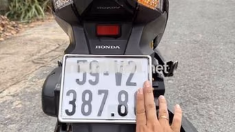 Honda Air Blade 2016 smartkey Đen Tự động bs đẹp