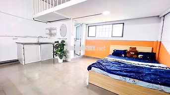 CHO THUÊ DUPLEX 2 CHỖ NGỦ CỬA SỔ TRỜI LÊ TRỌNG GẦN HUIT_AEON SIÊU RỘNG
