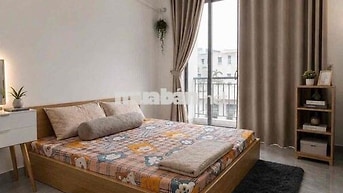 STUDIO BAN CÔNG FULL NỘI THẤT CAO CẤP - MÁY GIẶT RIÊNG SIÊU ĐẸP GẦN Q5
