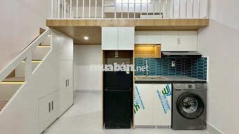 CH duplex mới 100% sát gò vấp gần đh NTTU,VLU thang máy, m_giặt riêng!