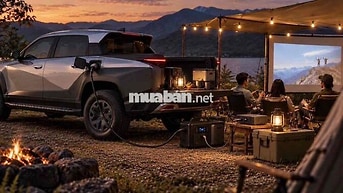 VinFast VF Wild 2026 Bán tải điện 750kg 1000km Đỏ