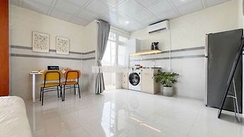 CĂN HỘ CỰC PHẨM 35M2 - MÁY GIẶT RIÊNG ĐẶNG THÙY TRÂM RA PHẠM VĂN ĐỒNG